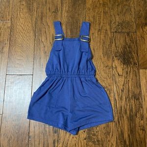 Derek heart shield romper size S blue for girls